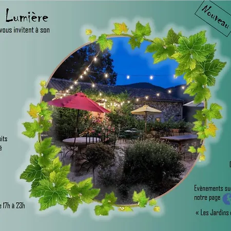 לינה וארוחת בוקר Les Jardins De Lumiere *